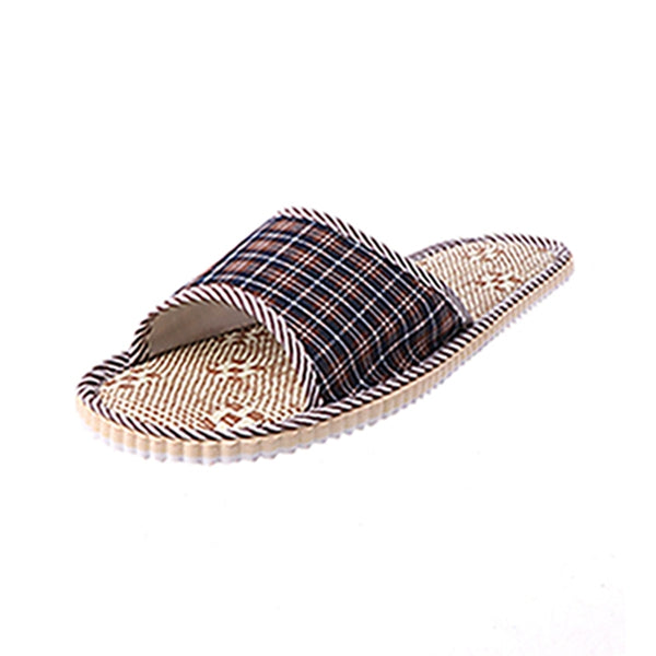Open Toe Slip-on Flat Slipper, Unisex