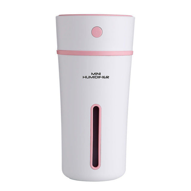 Night Light USB Portable Humidifier Diffuser for Home, Car