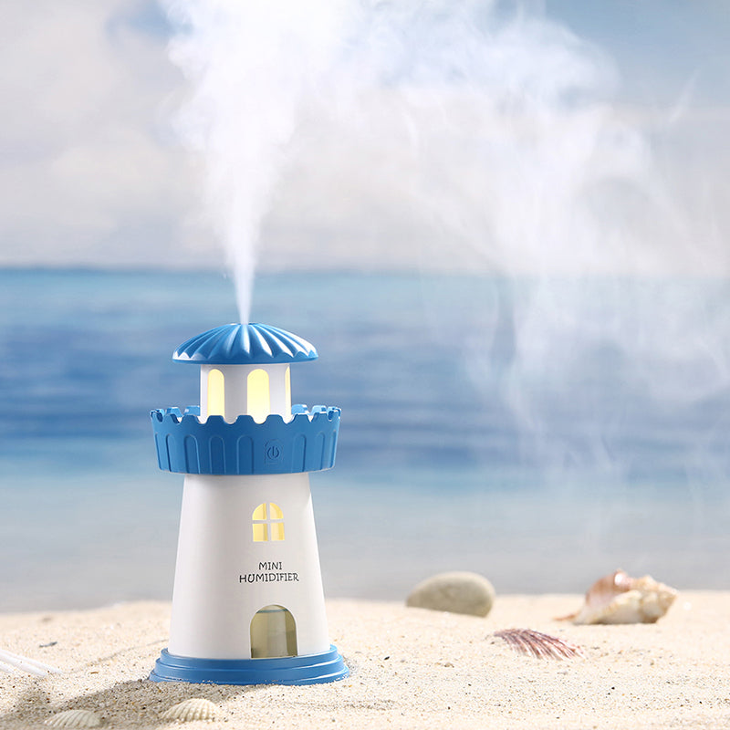 Lighthouse LED Nightlight Ultrasonic Aromatherapy Humidifier
