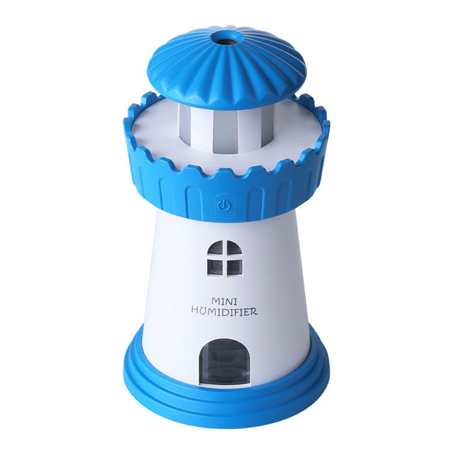 Lighthouse LED Nightlight Ultrasonic Aromatherapy Humidifier