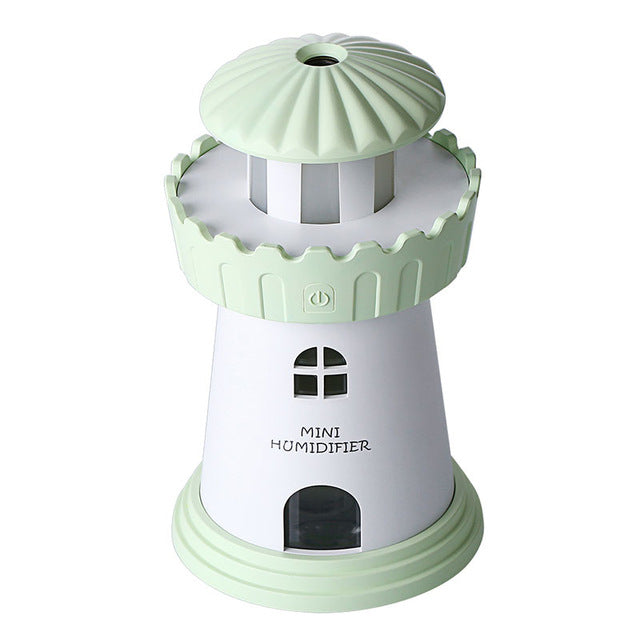 Lighthouse LED Nightlight Ultrasonic Aromatherapy Humidifier