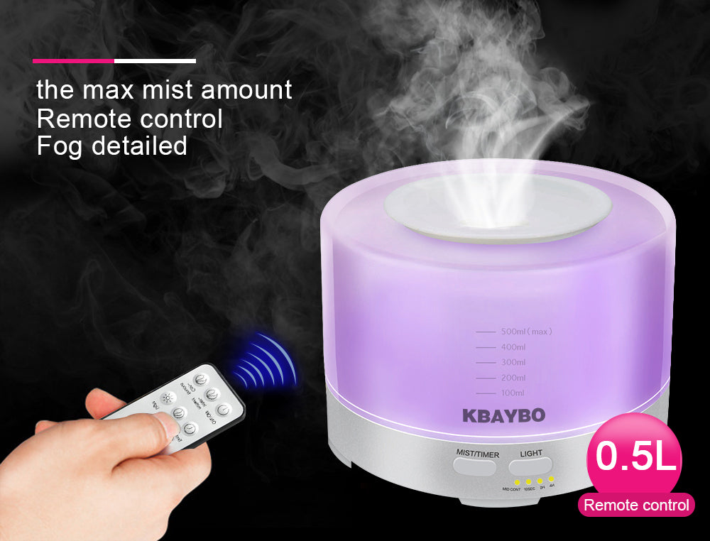 LED Color Change Aromatic Therapy Oil Diffuser