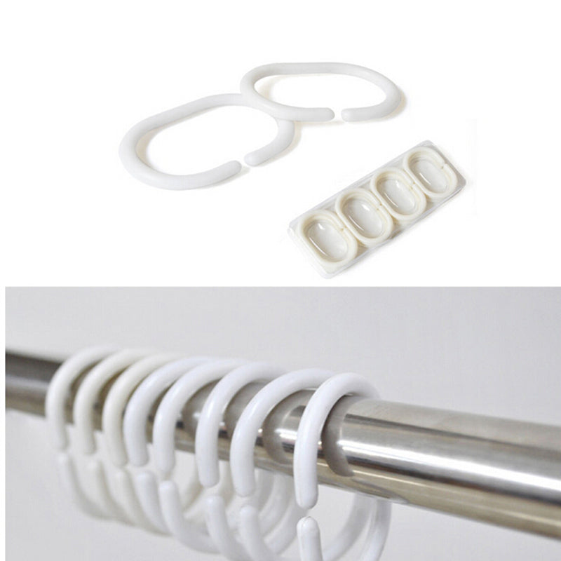 Exotic Birds & Flowers Bath Curtains, with 12 Hooks