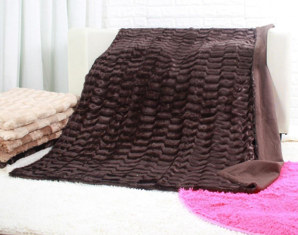 Super Soft Faux Fur Bed Cover