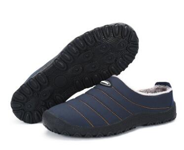 Thermal Fur Lined Padded Slippers