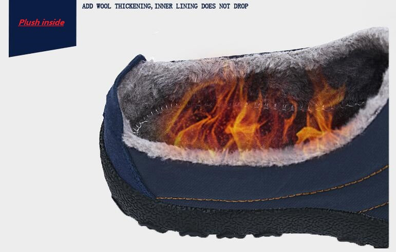 Thermal Fur Lined Padded Slippers