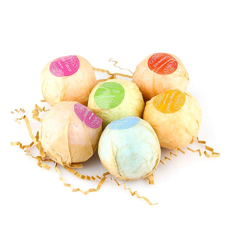Six Ball Set Essential Oil Bath Bombs