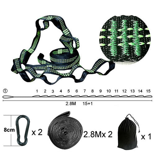 Adjustable Hammock Hanging Straps, Belts, and Hooks