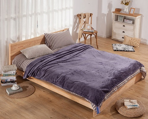 Coral Pattern Fleece Throw Blanket