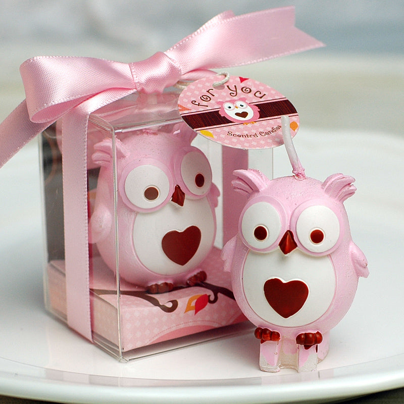 Little Owl Children's Birthday Party Candles