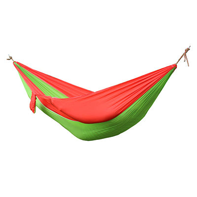 Two-Color Parachute Nylon Double Hammock