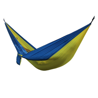 Two-Color Parachute Nylon Double Hammock