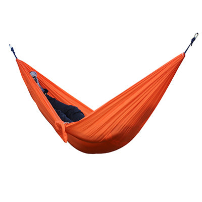 Two-Color Parachute Nylon Double Hammock