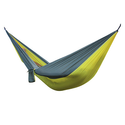 Two-Color Parachute Nylon Double Hammock