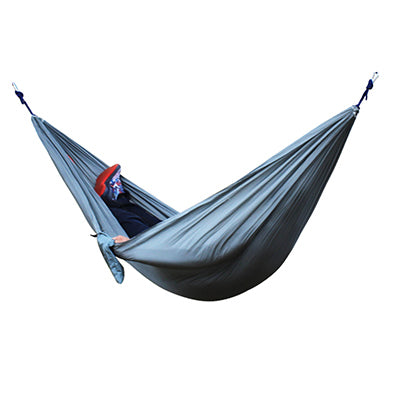Two-Color Parachute Nylon Double Hammock