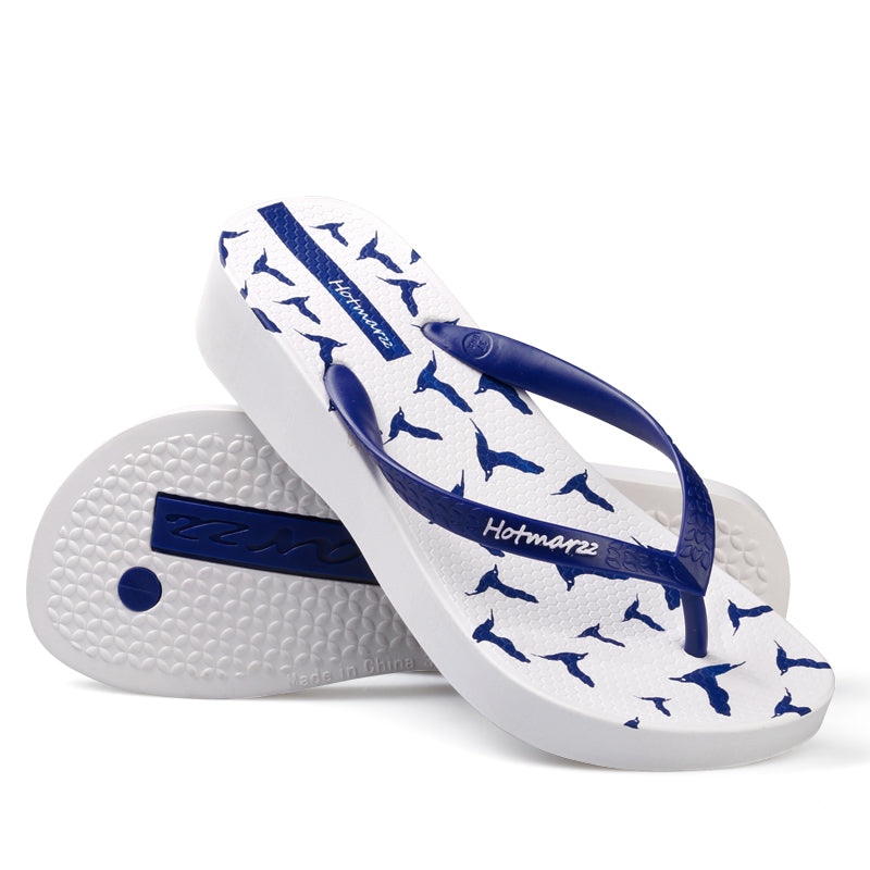 Women's Platform Wedge Seagulls Beach Sandals