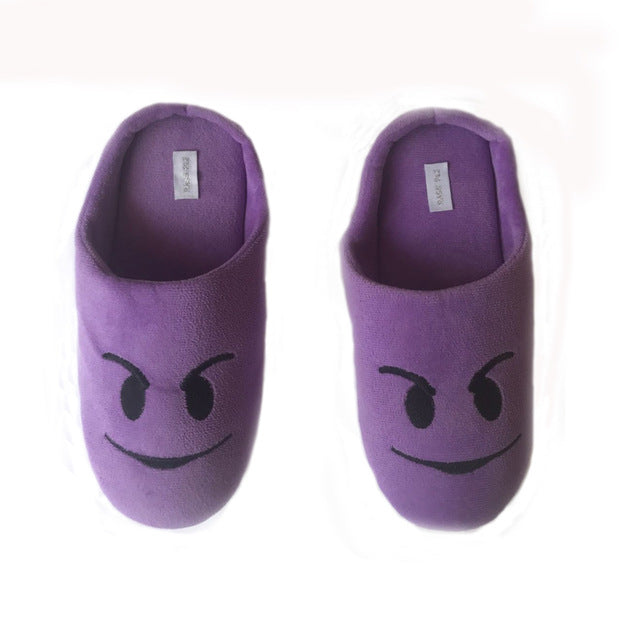 Soft Coral Velvet Embroidered Slippers