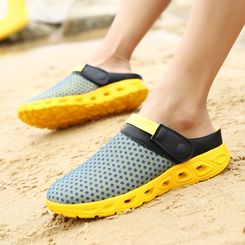 Mesh Uppers Water Man Summer Beach Shoes