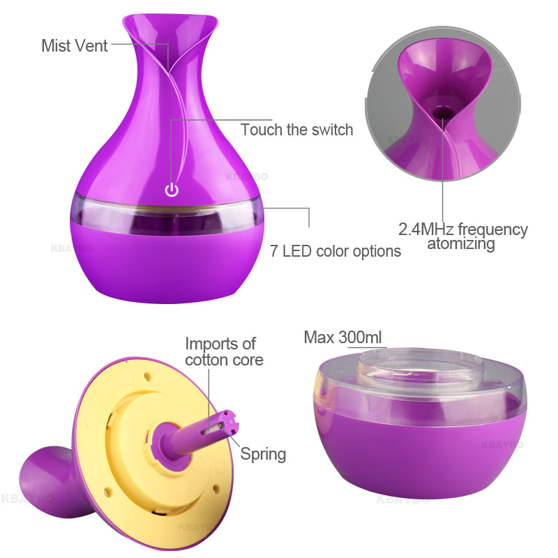 USB Power Essential Oil Diffuser