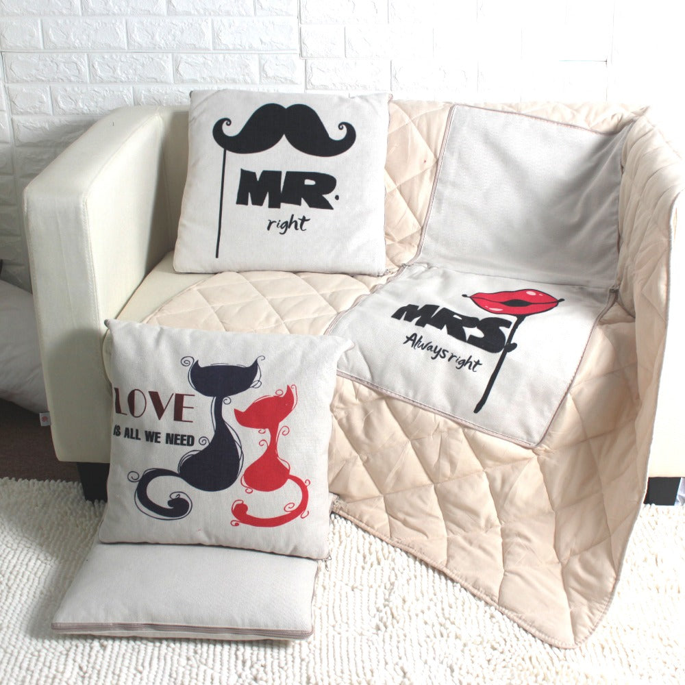 Fold Out Zip Up Sofa Blanket