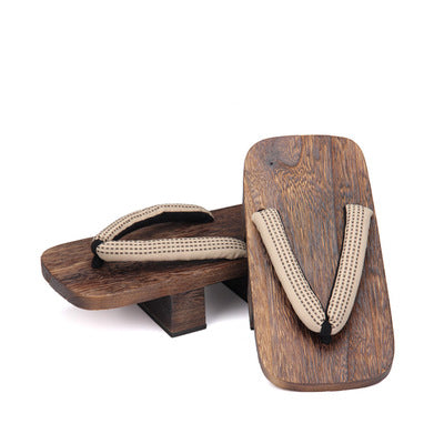 Wooden Japanese Anime Cosplay Shoes