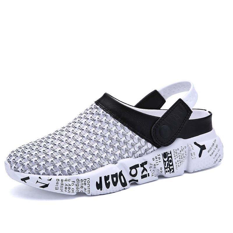Men's Air Mesh pop Graphics Beach Shoes
