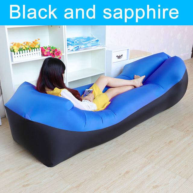 Inflatable Sofa Air Bed, Lounger Hammock