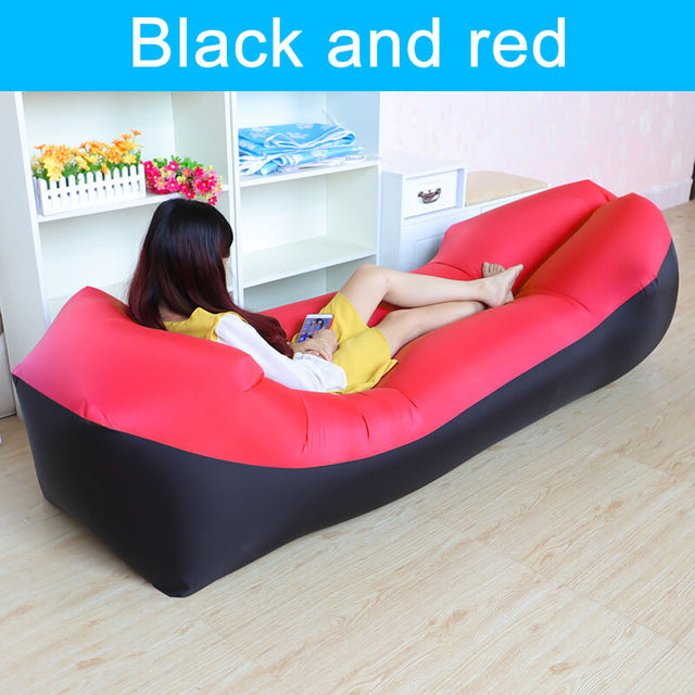 Inflatable Sofa Air Bed, Lounger Hammock