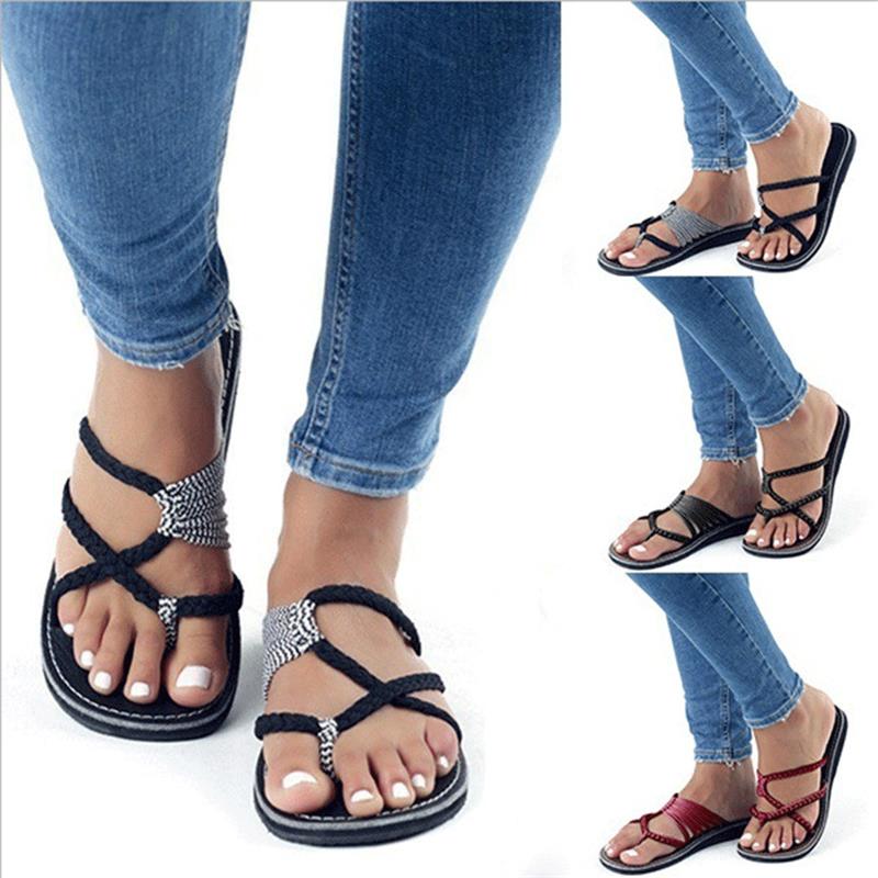 Fashion Strap Summer Flip Flops, Women's
