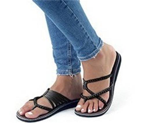 Fashion Strap Summer Flip Flops, Women's