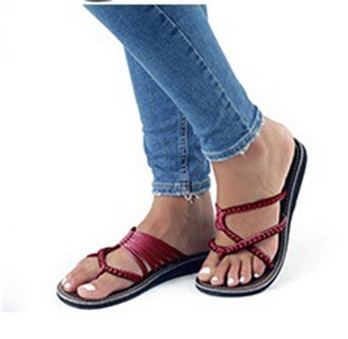 Fashion Strap Summer Flip Flops, Women's