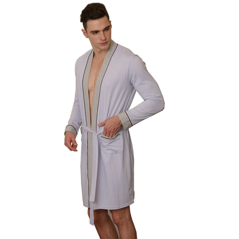 Spring Summer Men's Lightweight Kimono Robes