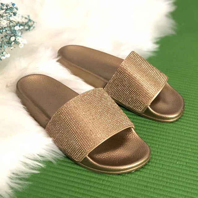 Rhinestone Bling Women's Summer Sandals
