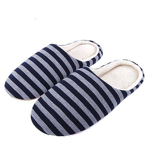 Men's Casual Striped Home Slippers