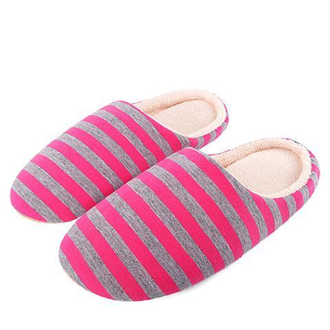 Men's Casual Striped Home Slippers