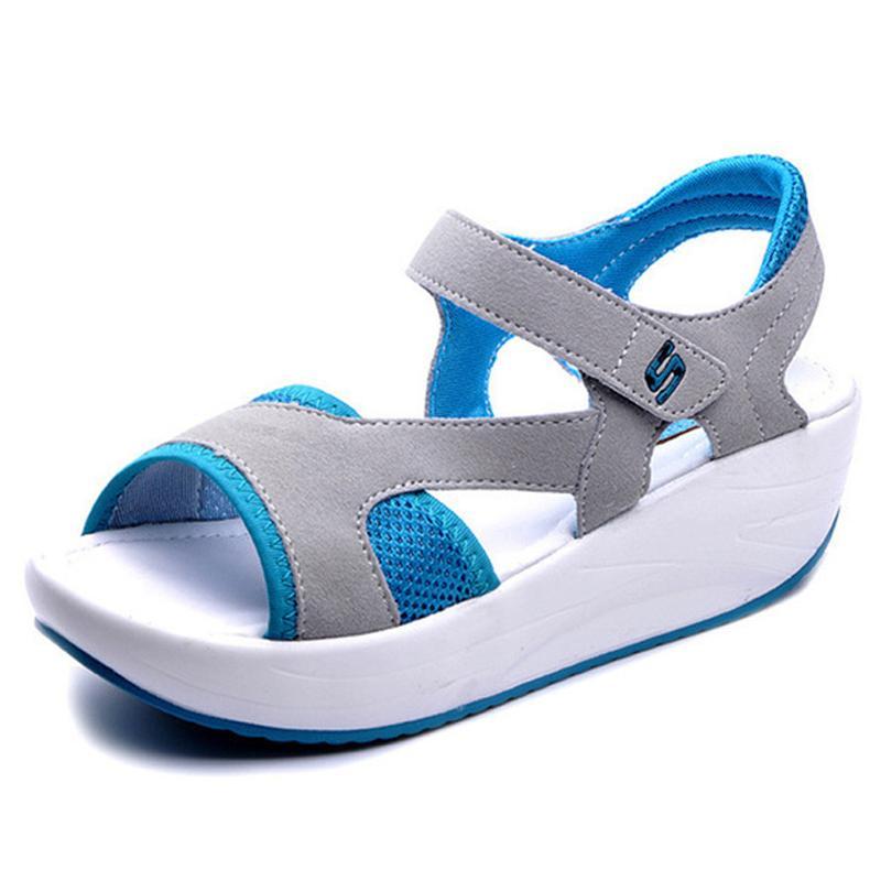 Women's Casual Mesh Wedge Sandals