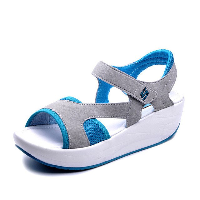Women's Casual Mesh Wedge Sandals