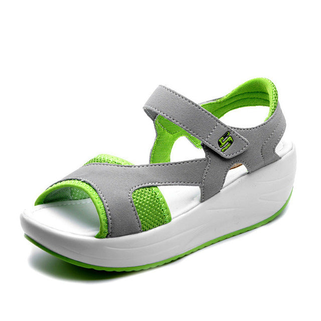 Women's Casual Mesh Wedge Sandals