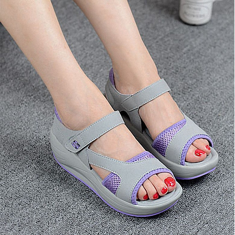 Women's Casual Mesh Wedge Sandals