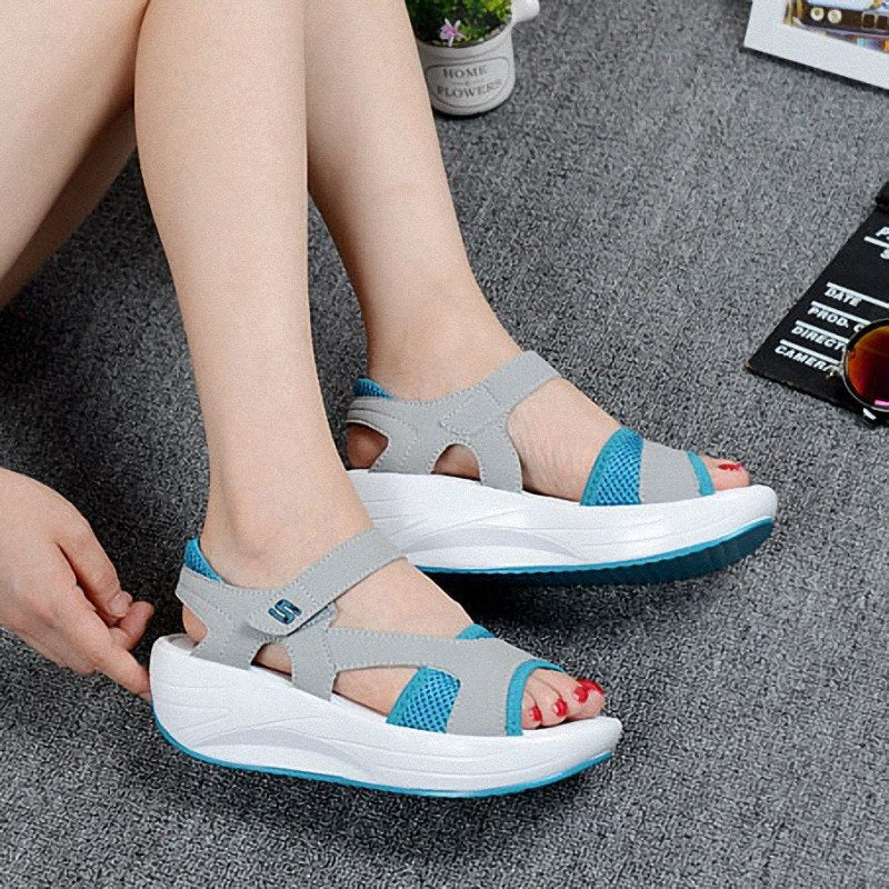 Women's Casual Mesh Wedge Sandals