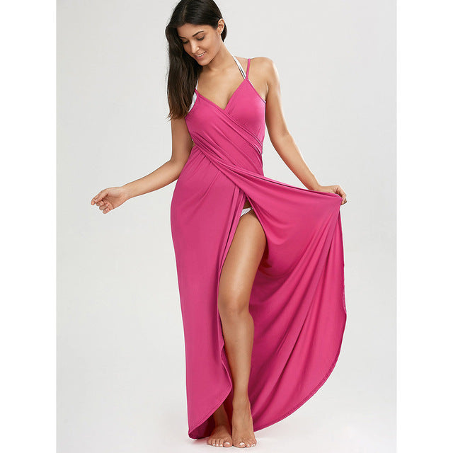 Women's Full Length Beach Wrap Swimwear Cover Up
