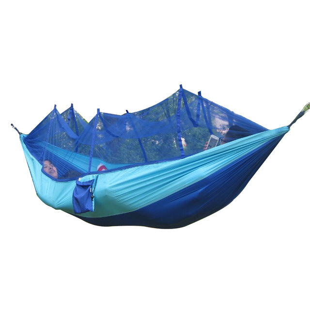 High Strength Fabric Camping Hammock, Mosquito Net