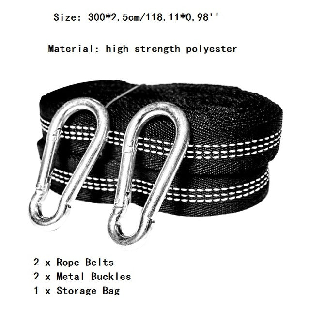 Portable Outdoor Hammock For 2 People Garden Hanging Bed