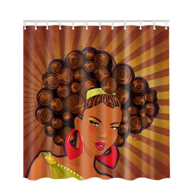 Cherry Blossoms & Jungle Leaves Shower Curtains