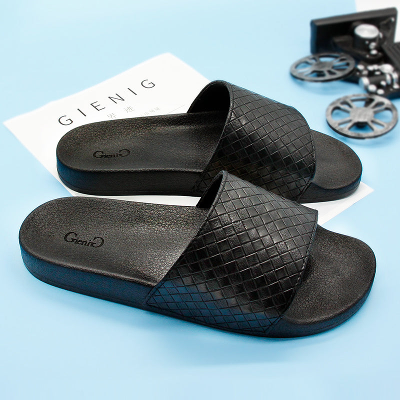 Men's Rubber Slip-On Sandals