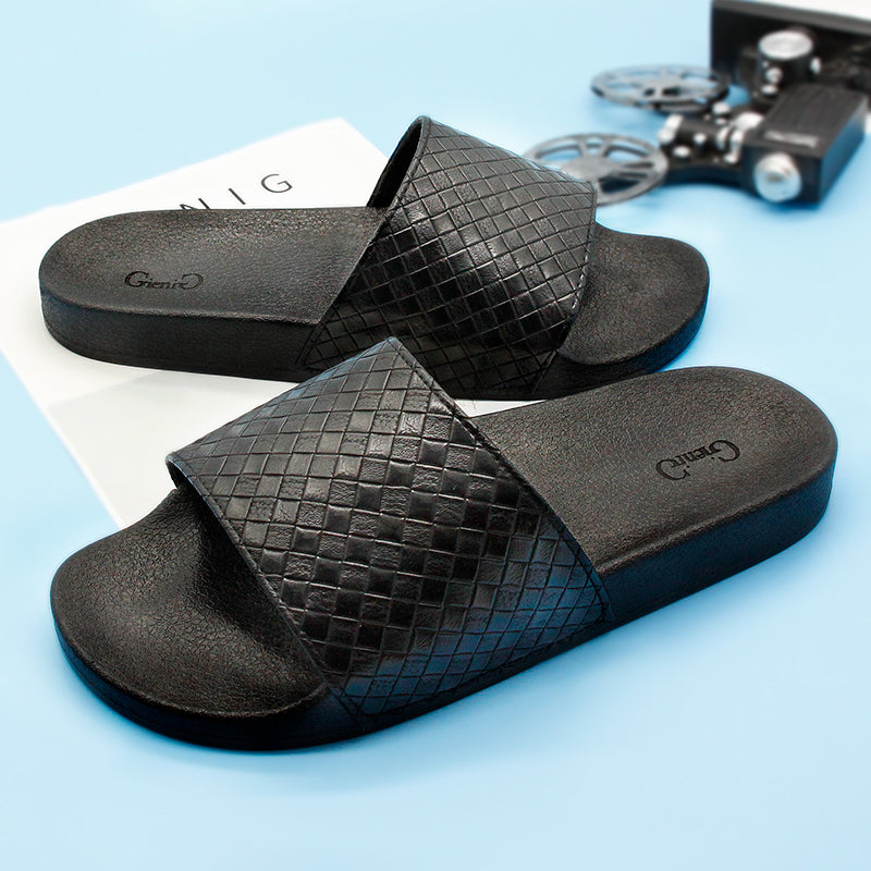Men's Rubber Slip-On Sandals