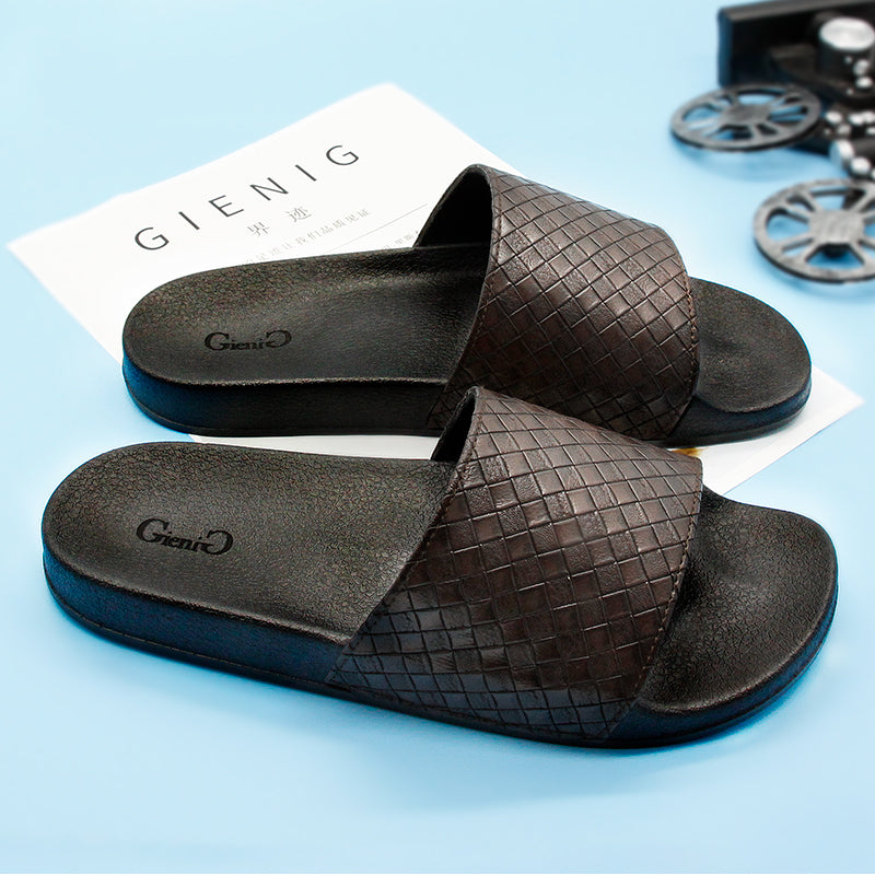 Men's Rubber Slip-On Sandals