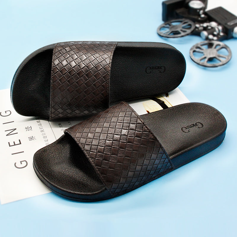 Men's Rubber Slip-On Sandals