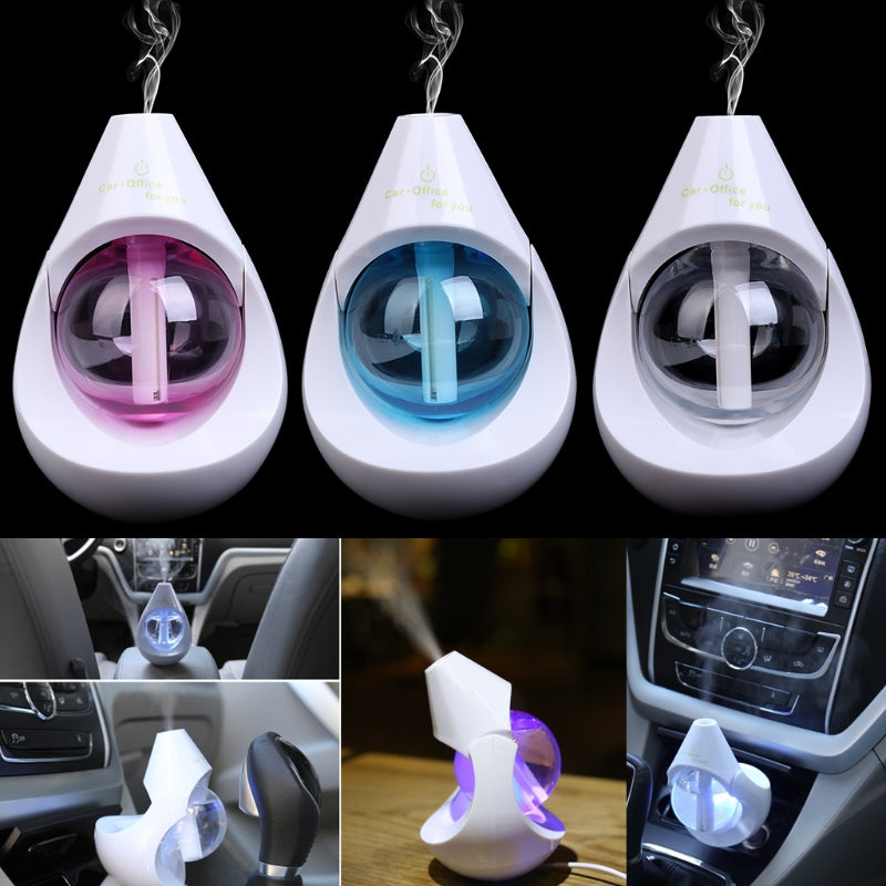 Mini Ultrasonic Air Humidifier Essential Oil Diffuser for Home Auto