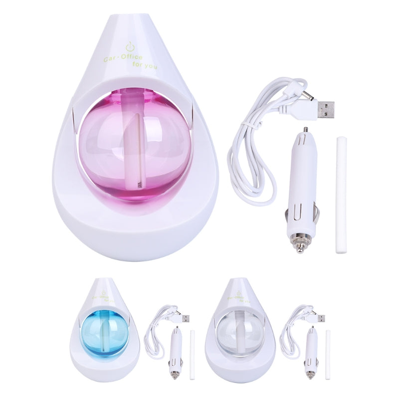 Mini Ultrasonic Air Humidifier Essential Oil Diffuser for Home Auto